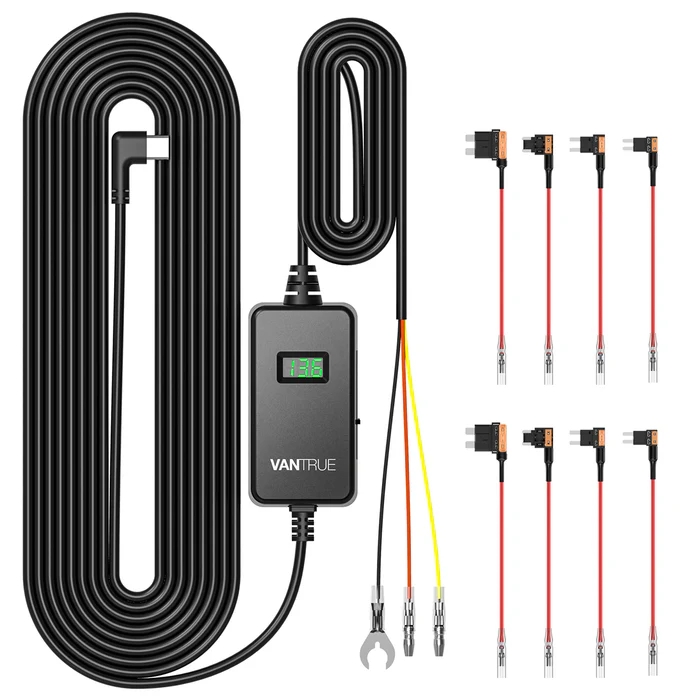 VANTRUE DASH CAM OnDash N2 PRO 電源コードセット Amazon.com: Dash Cam Type C Power Cable Adapter Compatible