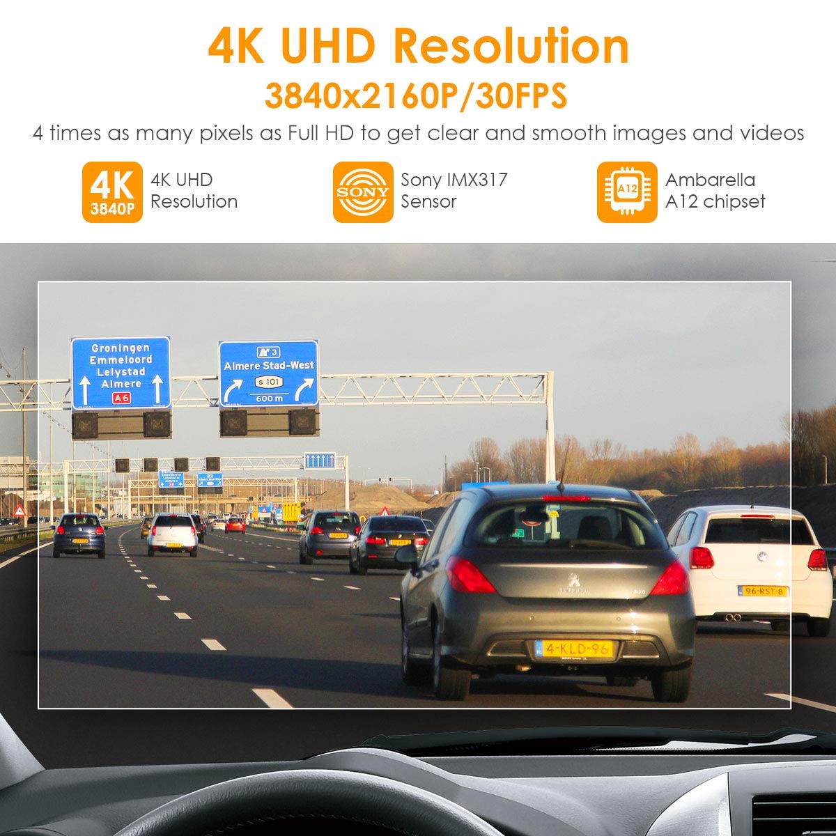 Vantrue X4 Dash cam: Sharp 4K UHD captures come at a price