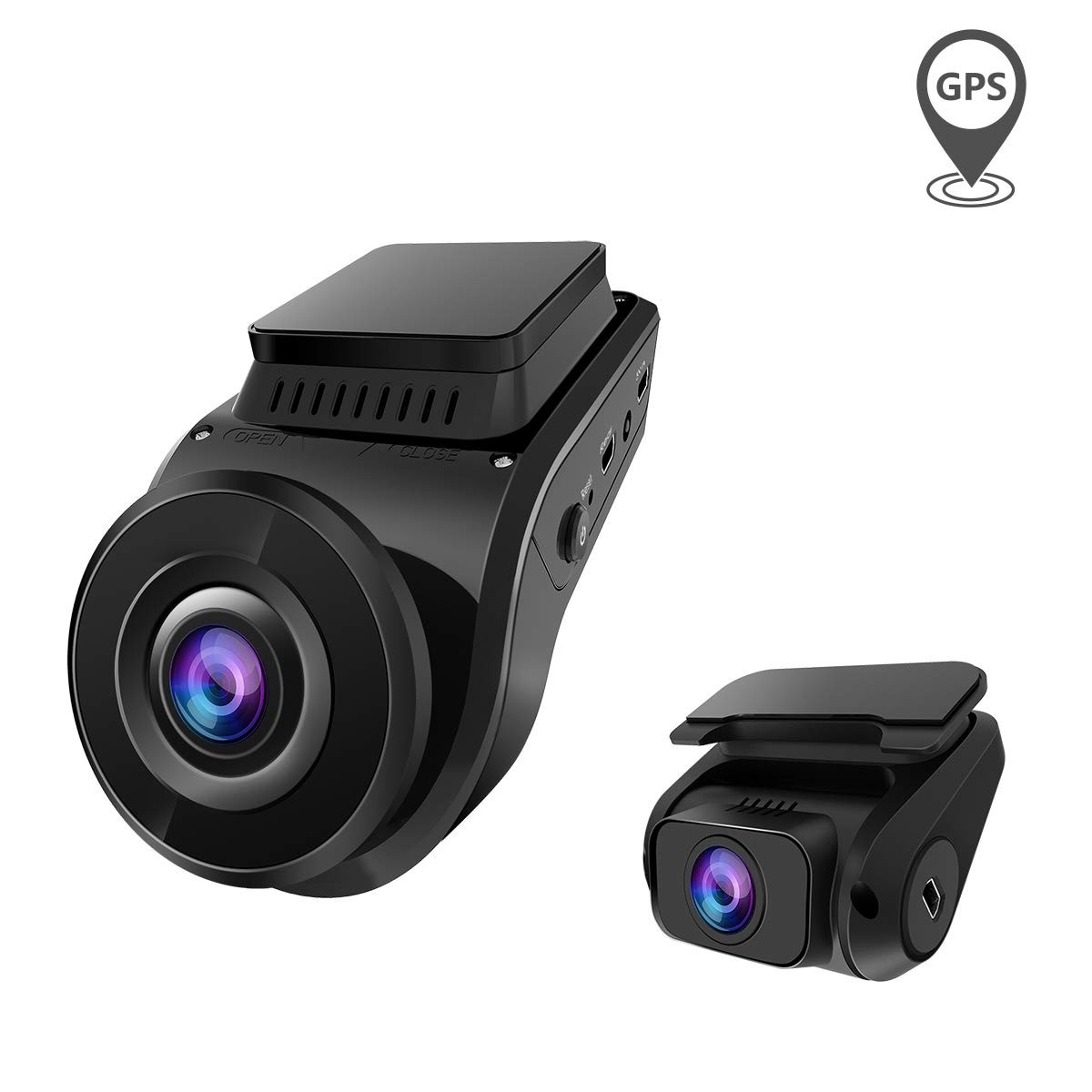 Mini Dash Cam WiFi with App,1080P Car Camera DVR Recorder 330°Rotatable Lens G-Sensor Loop Recording,Night Vision Motion Detection Support 128G Max Parking Monitor 